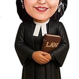 Taxton 6 Inch Female Advocate Caricature | Personalized Lawyer Gift forFemale Lawyers | Custom Advocate Figurine | Unique Graduation or Farewell Gift Idea-image-10