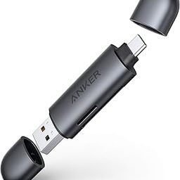 Anker USB-C and USB 3.0 SD Card Reader, PowerExpand+ 2-in-1 Memory Card Reader with Dual Connectors, for SDXC, SDHC, SD, MMC, RS-MMC, Micro SDXC, Micro SD, Micro SDHC Card, and UHS-I Cards-31