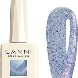 CANNI HEMA FREE Cat Eye Gel Nail Polish - Galaxy Gaze Series Nail Gel Polish Soak Off LED Nail Art Starter Manicure Salon DIY at Home (CE-8025, 9ml)-image-19