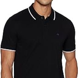 Men's Snug Fit Solid Polo T-Shirt with Coloured Collar Tipping| Cotton Rich| Premium Pique Weave-image-48