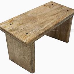 GOODWILL CRAFTS Natural Wood Folding Meditation Bench – Kneeling Stool, Seiza Chair, Foldable Wooden Stool for Yoga, Prayer, and Meditation, Mango Wood-image-34