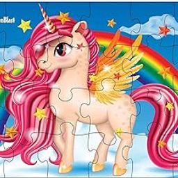 FunBlast Unicorn Horse Jigsaw Puzzle for 4+ Year Old Kids, Jigsaw Puzzle for Kids 24 Pcs (Multicolor)-15