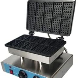 Shoppers Hub PNQ 10 Slot Heavy Duty Commercial RECTANGLE Biscuit Waffle Maker Machine for Ideal Heavy Use in Waffle Outlets, Hotels, Restaurants, Cafes and Catering Events-picture-18