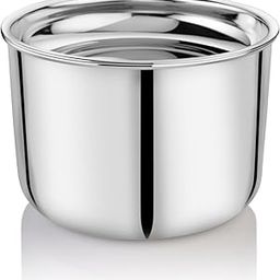 Embassy Stainless Steel Deep Cooker Pot | Suitable for 3 Liters Prestige Outer-lid Pressure Cooker | Capacity - 1500 ml | Dimension - 15x15x10.5 cm-11