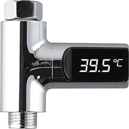 LED Display Shower Temperature Monitor Digital Shower Thermometer LED Display Real Time Water Temperature Monitor for Bathroom Handheld Showerhead-image-75
