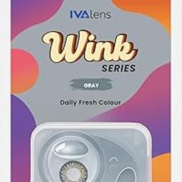 Ivalens Daily Fresh Color Contact lens Wink series - Gray Color-image-33