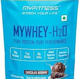 Myfitness Mywhey H2O | 26g Protein Per Serving | 7.4g BCAAs | 15g EAAs | Added Digestive Enzymes | (525g (Pack Of 1), Chocolate Brownie)-image-62