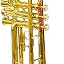 Skylark Musicals Special Shinning Brass Polish for Marching Concert Band Trumpet with Hard Case and 7c Mouth Piece-image-17
