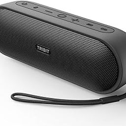 Tribit XSound Plus 2 30W 5.3 Bluetooth Wireless Speakers,Powerful Louder Stereo Sound with Bass-Enhanced XBass Function,24H Playtime,IPX7 Waterproof,Built in Mic,150ft BT Range for Home/Outdoor,Black-27