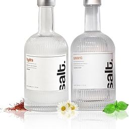 Salt. Oral Care Refresh & Revive Mouthwash Combo | Hydra & Savant | Alcohol-Free | Fights Sensitivity, Plaque & Cavities | Pomegranate, Sage & Ginseng | 500ml Each-image-6