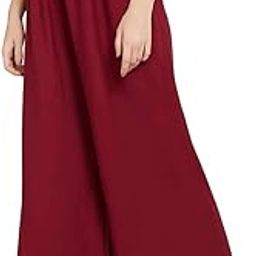 Women's Jaipuri Cotton Rayan Flared Palazzo | Plazzo Pants | Trousers for Women_(28 to 38 Waist Size)-image-7