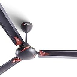 LONGWAY Creta P1 1200 mm/48 inch Ultra High Speed 3 Blade Anti-Dust Decorative Star Rated Ceiling Fan (Smoked Brown, Pack of 1)-16