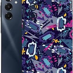 AtOdds Mobile Skin Sticker Wrap | Compatible for Samsung A16 (5G) | Scratchproof Matte Finish | Full Coverage for All Sides & Camera Protection (Abstract)-13