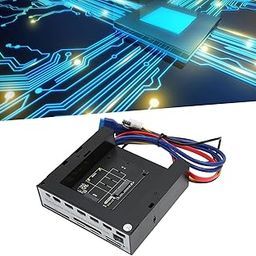 SIK Media Front Panel, OTB One Click Backup Multifunctional NGFF M.2 MSATA Practical PC Media Dashboard USB3.0 16TB for Desktop for Computer|1089-23