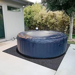 Hot Tubs Mat, Protect The hot tubs from wear, Absorbent/Waterproof – Protects Floor, Home Equipment mat，Contains Liquids, Anti-Slip and Waterproof Backing, Washable (72" x 74")-image-11