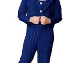 Kids Girls Cotton Blend Top & Bottom Clothing Set, Jumpsuit Set-image-34