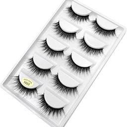 Bnf® 5 Pairs 3D Eyelashes Extension Fibre False Eye Lashes Makeup Long Natural G801|Health & Beauty | Makeup | Eyes | False Eyelashes & Adhesives-image-12