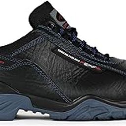 Tornado G SB - Water-Repellent Leather Safety Shoe with Non-Metallic Toe Cap, Breathable Lining, Cushioned Footbed, and Durable PU Double Density Sole - Work Shoe for Men.-picture-15
