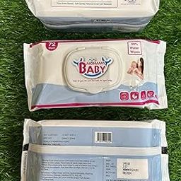 Mommas Baby Ultra-Soft pH Balanced Daily Use Cleansing Wipes for Delicate Baby Skin - Hypoallergenic All-Natural Hydrating Baby Wipes for Daily Use & Sensitive Skin (Buy 3 Get 6) (432 wipes)-image-12