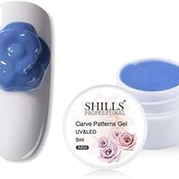 SHILLS PROFESSIONAL Uv/Led Carve Patterns Gel 5Ml Blue-image-96