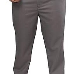 Men's Plus Size Solid Formal Trouser| 4XL- 9XL |Polyester Blend | Grey | Regular Fit | Full Length Machine Wash | Office Wear| Classic & Versatile Formal Pants-picture-8