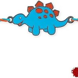 FURE Dino Rakhi (Multi-Colour) for Brother & Children-image-1
