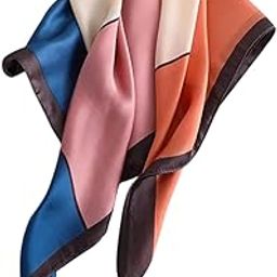 salty Tone Block Scarf for Women | Head Scarf for Women Soft, Lightweight | Stole for women | Hair Scarf | Latest Scarves for Girls | Spring, Summer & Fall Fashion Accessory-picture-0