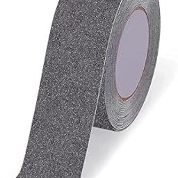 Clickify Anti Slip Traction Tape Best Grip Friction Abrasive Adhesive for Stairs Tread Step Indoor Outdoor (2 Inch x 38 Foot)-image-12
