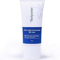 Be Bodywise Ultra Light Sunscreen SPF 50 PA+++ for Oily, Dry, Acne-prone Skin | Broad Spectrum Protection & Blue Light Protection | No White Cast | Non-Greasy | Korean Anti-Acne Technology | Water & Sweat Resistant | Ultra Lightweight Texture | For Men & Women | 50g-19