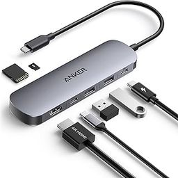 Anker USB C Hub, 7-in-1 Multi-Port USB C Adapter for Laptops, 4K@60Hz HDMI USB Splitter, 100W Max Power Delivery, 3 USB A & USB C 3.0 Data Ports, SD/TF Card, for Type C Devices (Charger Not Included)-image-31