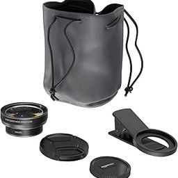 Amazon Basics 2-in-1 Clip On Camera Lens Kit | 0.45X Wide Lens + 15X Macro Lens | Compatible with iPhone, Samsung and Other Smartphones-picture-24