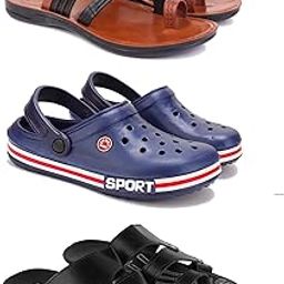 Men's Sandals | Lightweight Wear| Stylish & Easy to Wear For Men's GRT-SAN-(3-COMBO)-3151-3015-3126-image-66