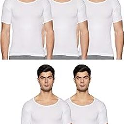 Jon Men's Modern Regular Fit Plain Vest (RJNJNVSNRS5P02080_White_80 CM)-picture-14