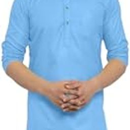Mens straigth Kurta Pyjama Set Combo in 100% Cotton with multi Colour Option and Size for (Birthday,Wedding, Ceremony, Casual, Engagement)-picture-43