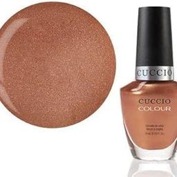Cuccio Holy Toledo! | Shimmer Nail Polish | 13ml | Long Lasting, Glossy, Vegan | Paraben Free | No Yellowing | FREE from Harmful Chemicals - Copper Tan-image-1