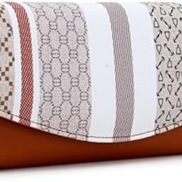 Casual, Formal, Party Tan Clutch () TAN-EXOTIC-CLUTCH-image-7