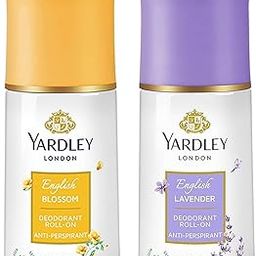 Yardley London English Blossom Anti Perspirant Deodorant Roll On for Women, 50ml & Yardley London English Lavender Anti Perspirant Deodorant Roll On For Women, Floral, 50ml-20