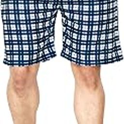 Men's Cotton Regular Casual Checkered Short with Relaxed Fit, Knee Length with Pockets, Drawstring Closure-image-29