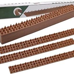 Hausse 16.5ft Bird Spikes, Squirrel Small Birds Pigeons Repellent Spikes for Outdoor, Wall, Fence (Set of 12)-picture-10