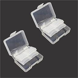 Boltove® Combo Card case 8 in 1 SD SDHC Memory Card Case Holder Box Storage Hard Plastic Transparent Holder || Set of 2 ||-26