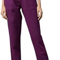 Women's Slim Casual Pants (J-CTN-PNT 3XL_Purple-image-34