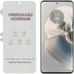 OTAO for (1 PACK) Matte Screen Protector Compatible for Motorola Moto Edge 50 Pro / 50 Fusion 5G Anti-Scratch Fingerprint Hydrogel Film (No Tempered Glass) (Matte Front Membrane)-picture-23