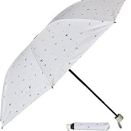 3 Fold Printed Rain Sun & UV Rays Protective Double Coated Manual Open Umbrella UR-6184-6187-34
