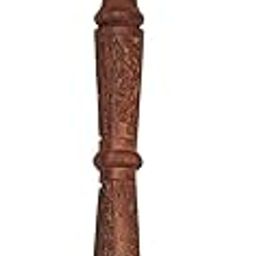 WITSOUL T - Shape Yoga Danda - Wooden Staff - for Beneficial in Breath Flow (Natural Brown Simple Yoga Danda) (T Shape Yoga Danda Design)-image-22