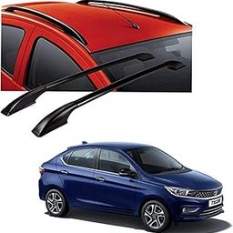 DS ENTERPRISE Drill Free Roof Rails for Tata Tigor All Models - Black Color (Pack of 2)-picture-18