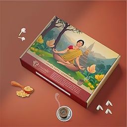 Essenstic Luxury Sambrani Havan Cups (16 Cups) | Dhoop Cups for Pooja with Free Stand Inside | Pure Charcoal Free Dhup, Organic Herbs and Natural Loban/Guggal-29