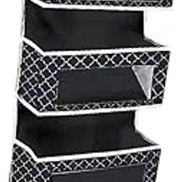 ARTISOUL® Over The Door Organizer Convenient Hanging Shelves for Nursery Bathroom Dorm Black | Household Supplies & Cleaning | Home Organization | Shoe Organizers-image-38