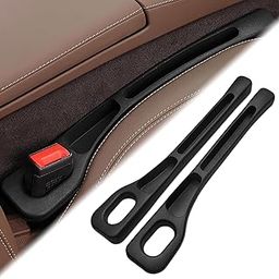 ALMOZA 2PCS Car Seat Gap Filler – Universal Fit Car Seat Organizer, Vehicle Gap Leak-Proof Strip with Side Storage Pocket – Prevents Item Drops Between Seat & Console – Fits Most Cars, SUVs & Trucks-30