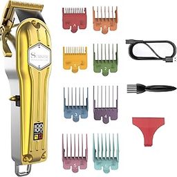 Hair Clippers for Men Trimmer for Men Hair Trimmer Beard Trimmer Barber Hair Cut Grooming Kit Machine Professional Rechargeable Cordless Quiet-20
