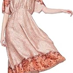 Animal Printed A-Line Midi Dress-image-39